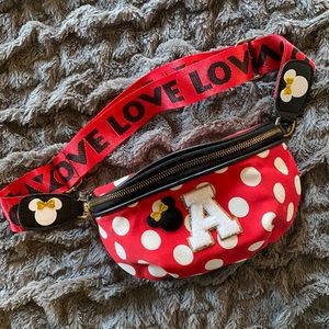 Minnie Mouse polka dot fanny pack